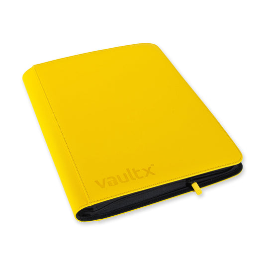 VaultX Exo-Tec Zip Binder - Sunrise Yellow (16-Pocket)