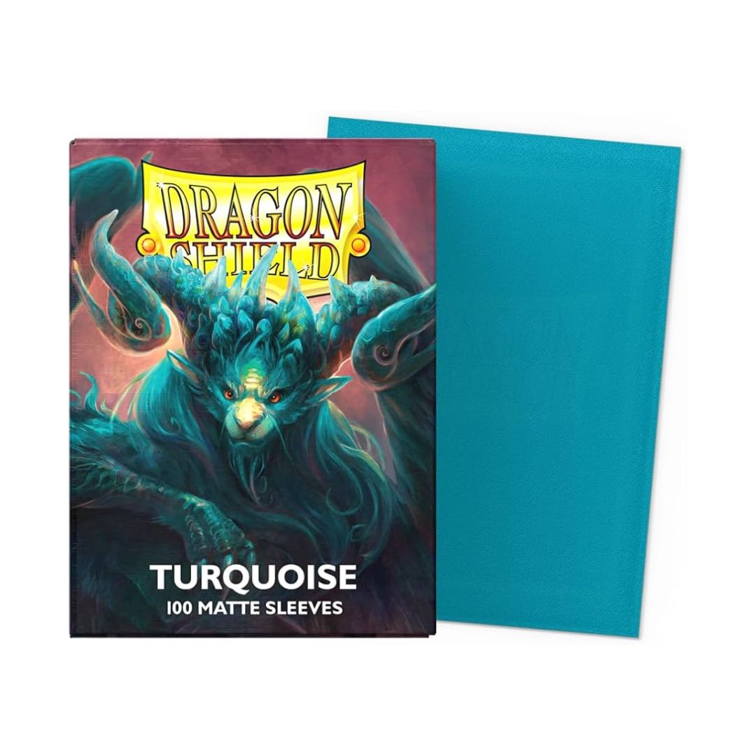 Dragon Shield Turquoise Matte Sleeves