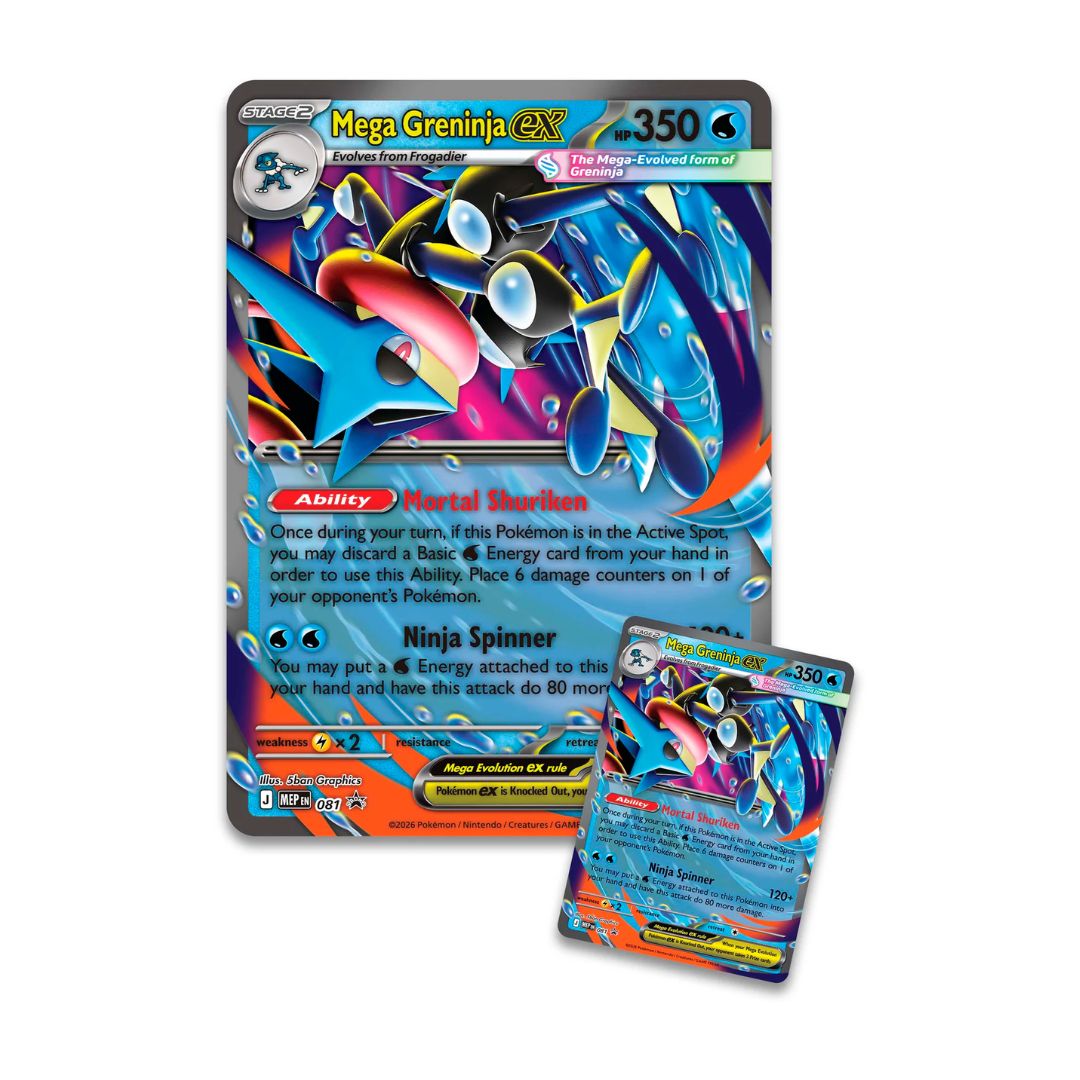 Pokémon TCG: Mega Evolution: Mega Greninja ex Premium Collection Box