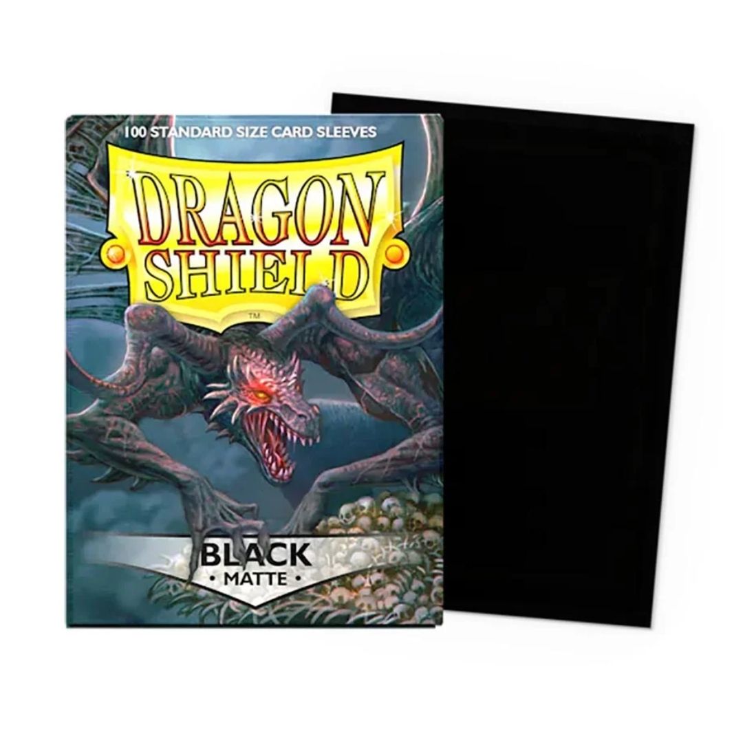 Dragon Shield Black Matte Sleeves