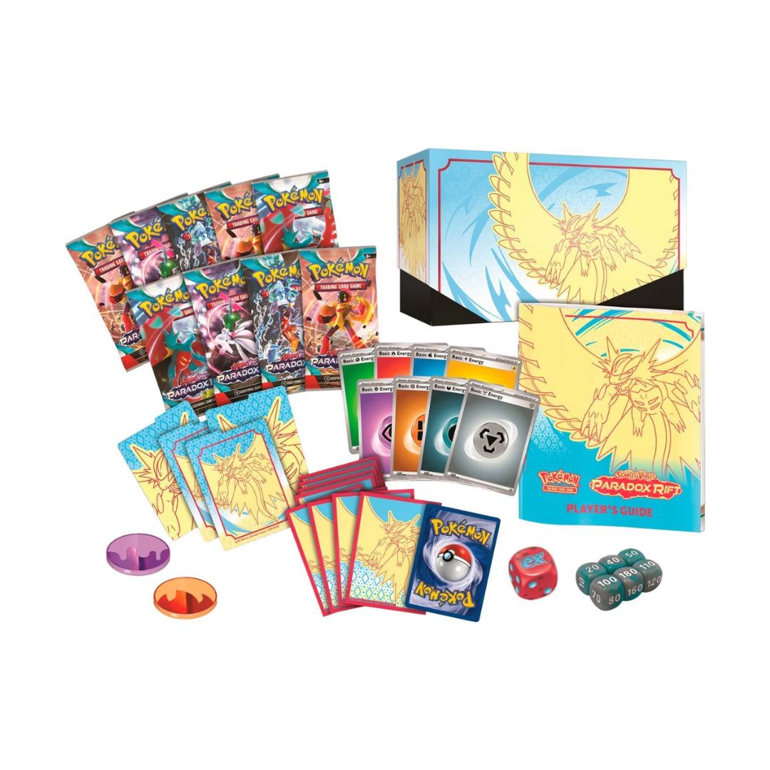 Pokémon TCG: Scarlet & Violet: Paradox Rift Elite Trainer Box - Roaring Moon