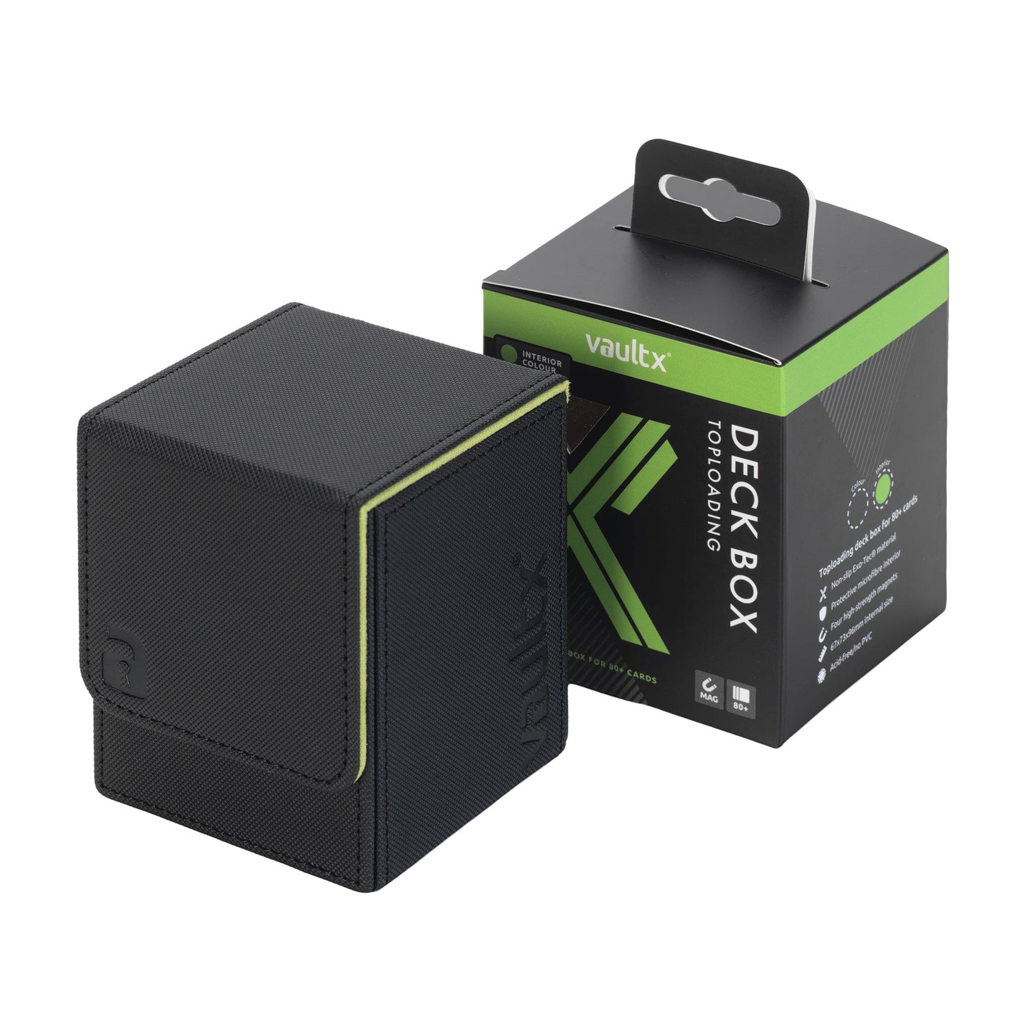 VaultX Exo-Tec Deck Box 80+ Signature Black