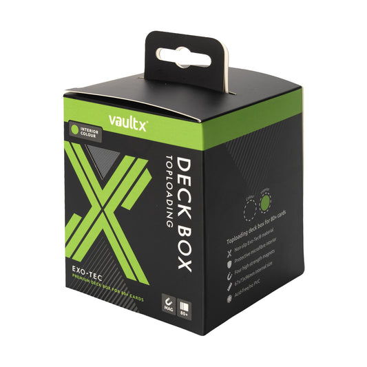 VaultX Exo-Tec Deck Box 80+ Signature Black