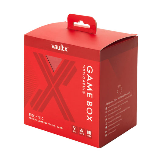 VaultX Exo-Tec Game Box 100+ Fire Red