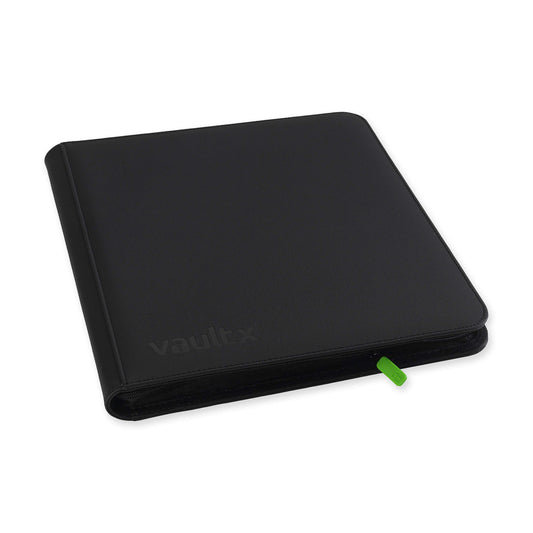 VaultX Exo-Tec Zip Binder - Signature Black (12-Pocket)