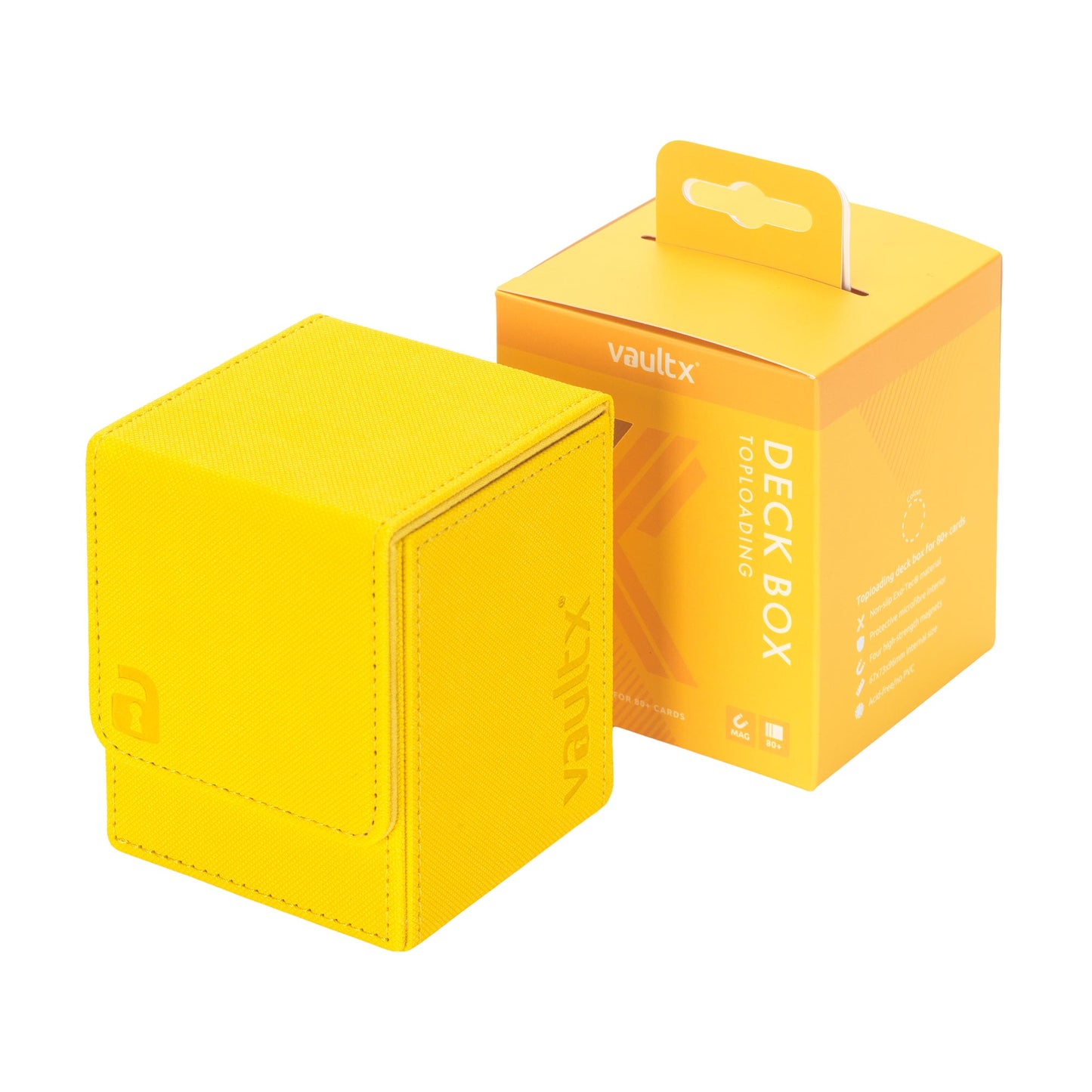 VaultX Exo-Tec Deck Box 80+ Sunrise Yellow