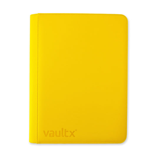VaultX Exo-Tec Zip Binder  - Sunrise Yellow (16-Pocket)