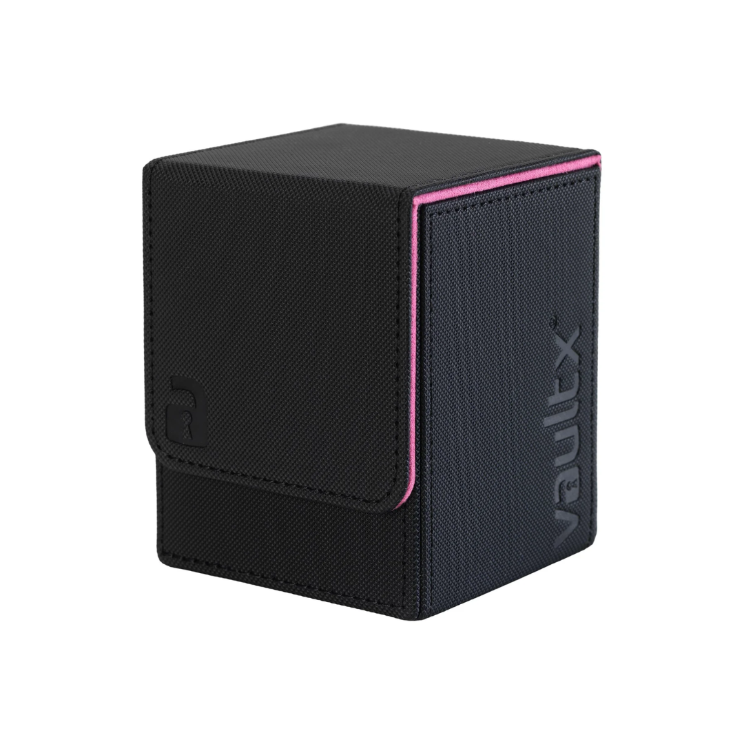 VaultX Exo-Tec Deck Box 80+ Black/Pink