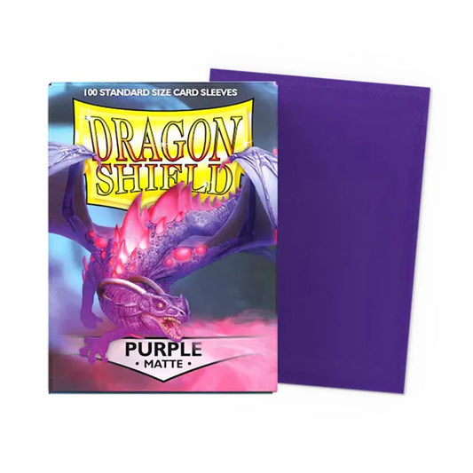 Dragon Shield Purple Matte Sleeves