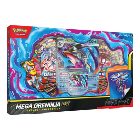 Pokémon TCG: Mega Evolution: Mega Greninja ex Premium Collection Box