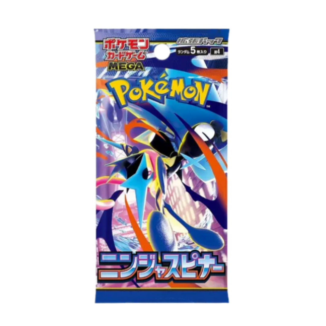 Pokémon TCG: MEGA: Ninja Spinner Booster Pack JAPANESE