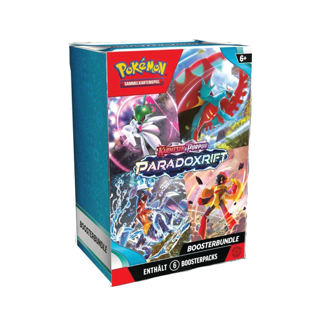 Pokèmon TCG: Karmesin & Purpur: Paradoxrift Booster Bundle (6 packs) GERMAN