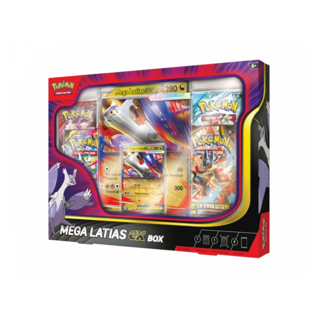 Pokèmon ex Box: Mega Latias ex (2025) (4 Boosters)