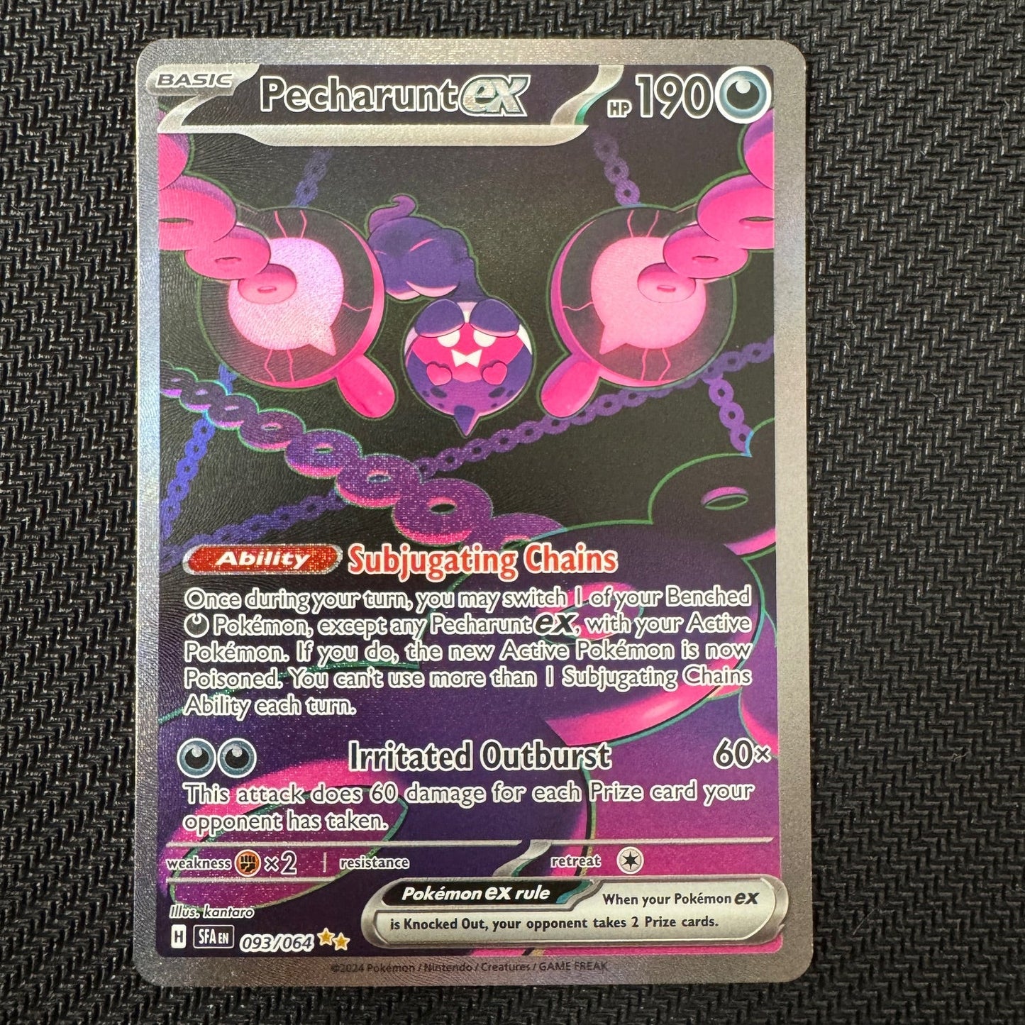 SFA093 Pecharunt ex NM