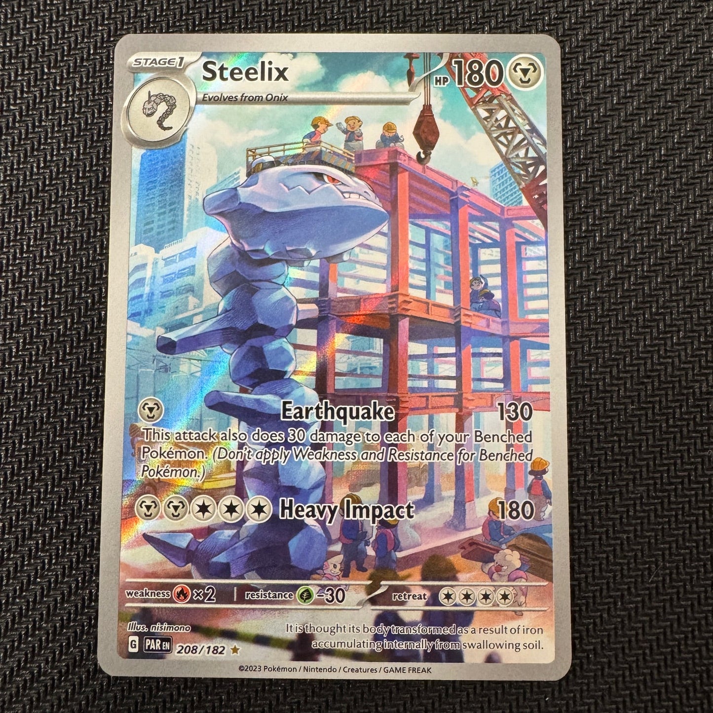 PAR208 Steelix NM