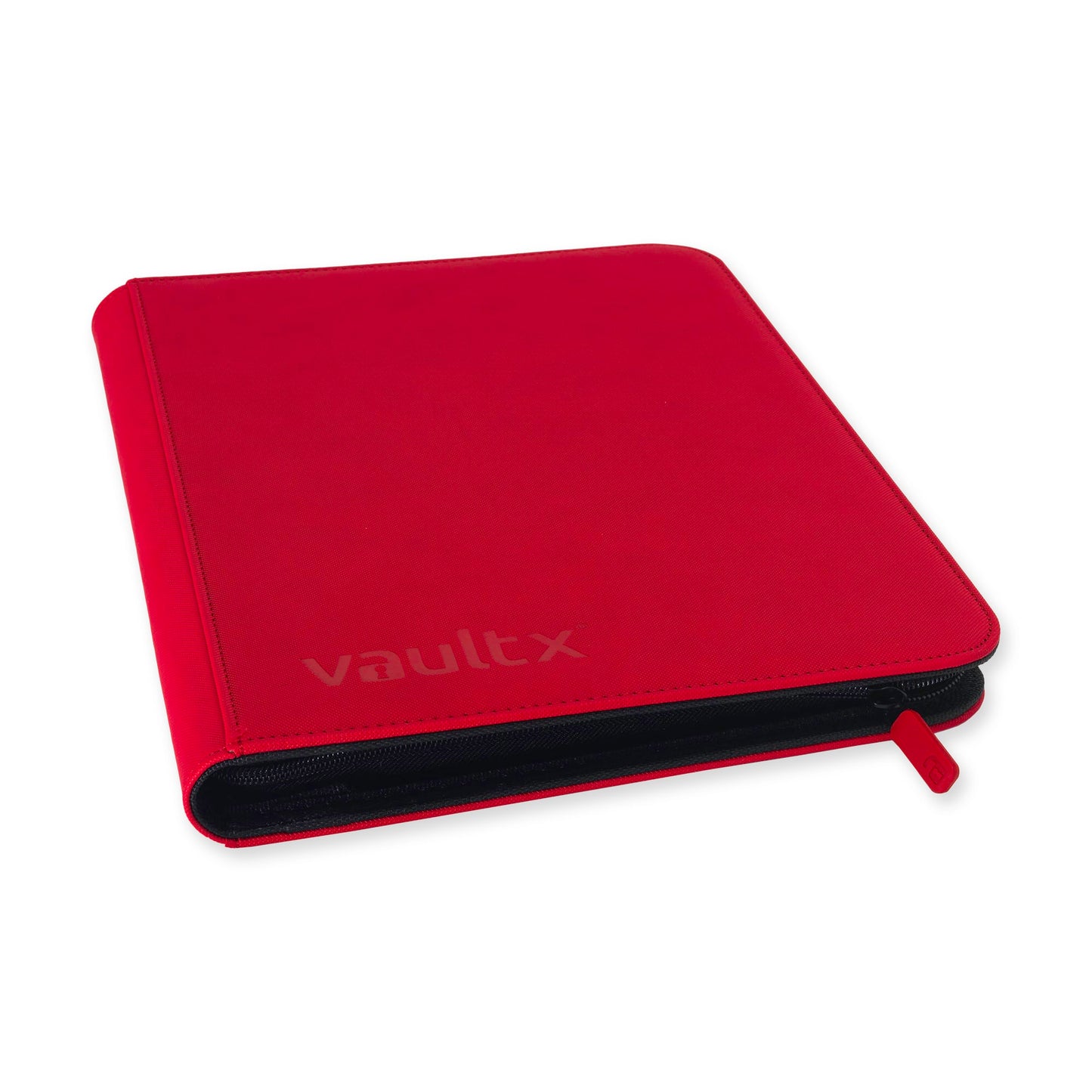 VaultX Exo-Tec Zip Binder - Fire Red (9-Pocket)
