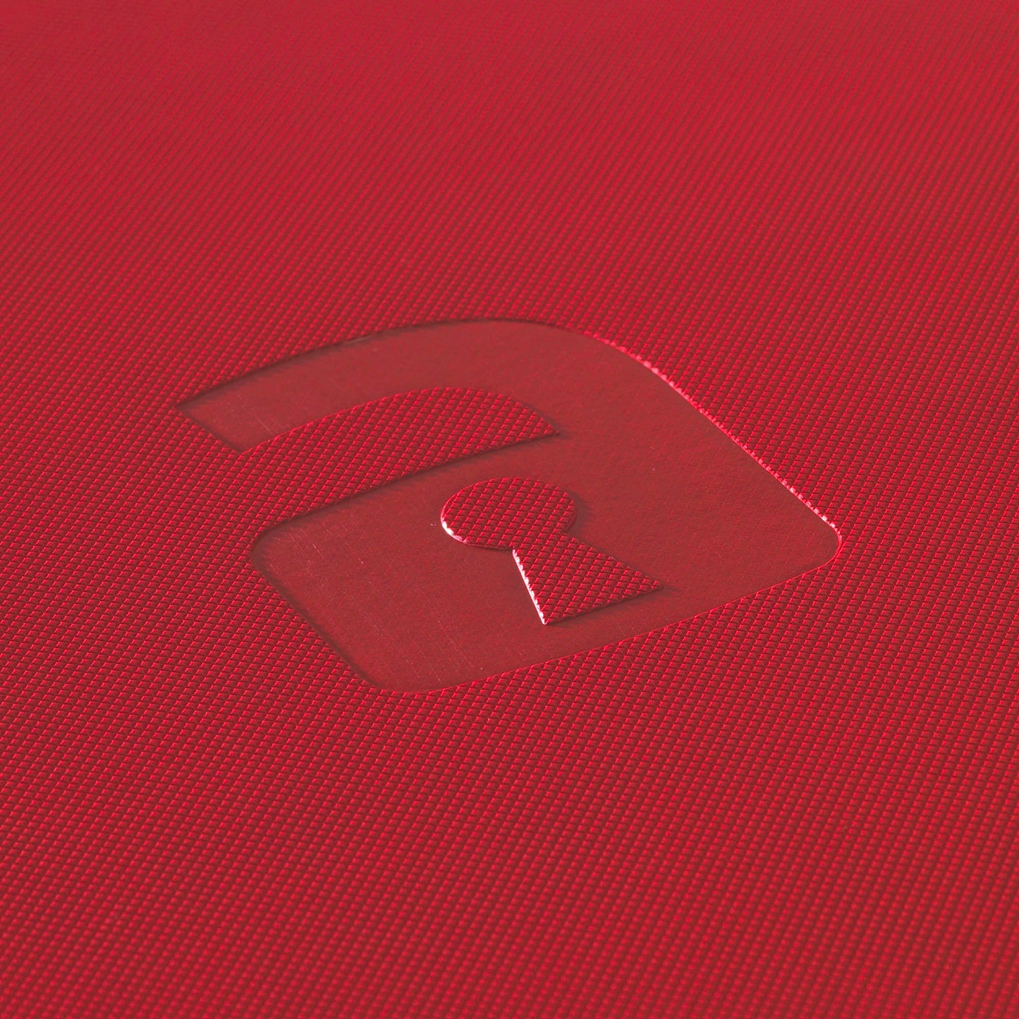 VaultX Exo-Tec Zip Binder - Fire Red (9-Pocket)