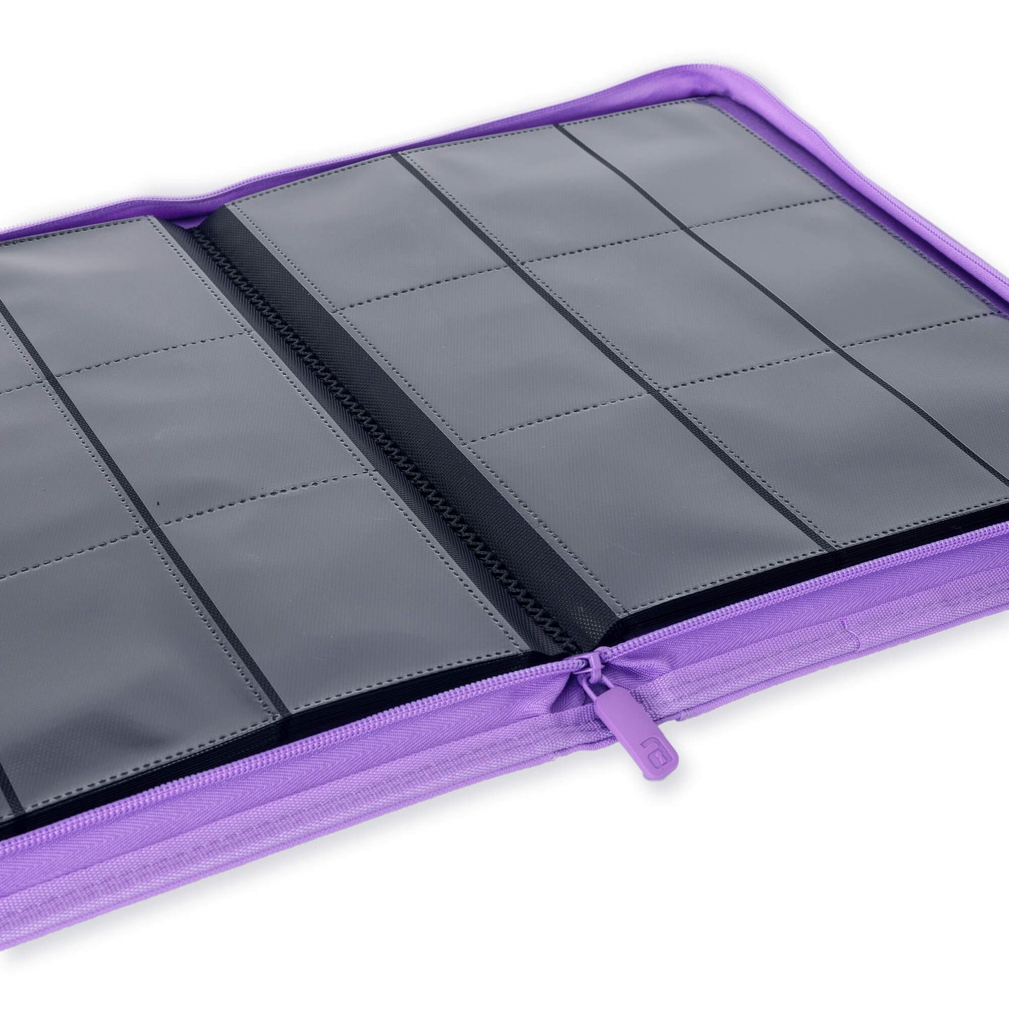 VaultX Exo-Tec Zip Binder - Just Purple (9-Pocket)