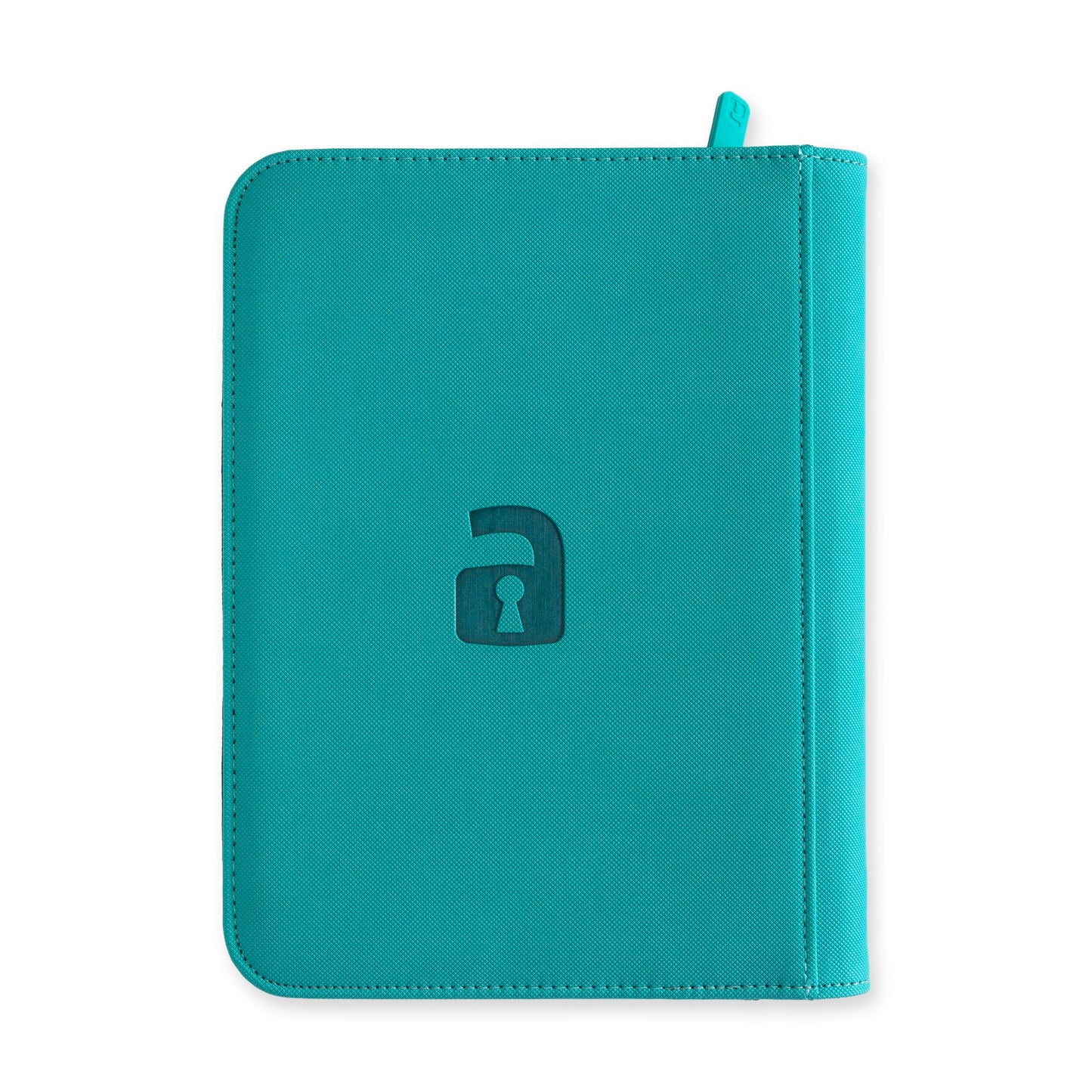 VaultX Exo-Tec Zip Binder - Ocean Blue (4-Pocket)