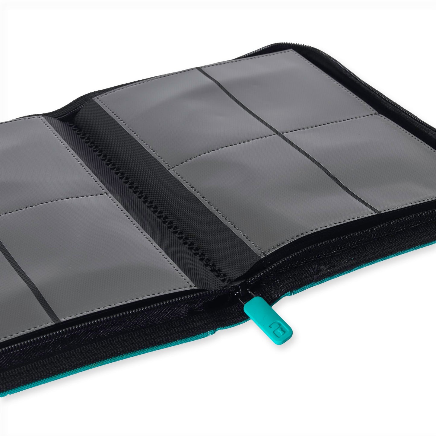 VaultX Exo-Tec Zip Binder - Ocean Blue (4-Pocket)