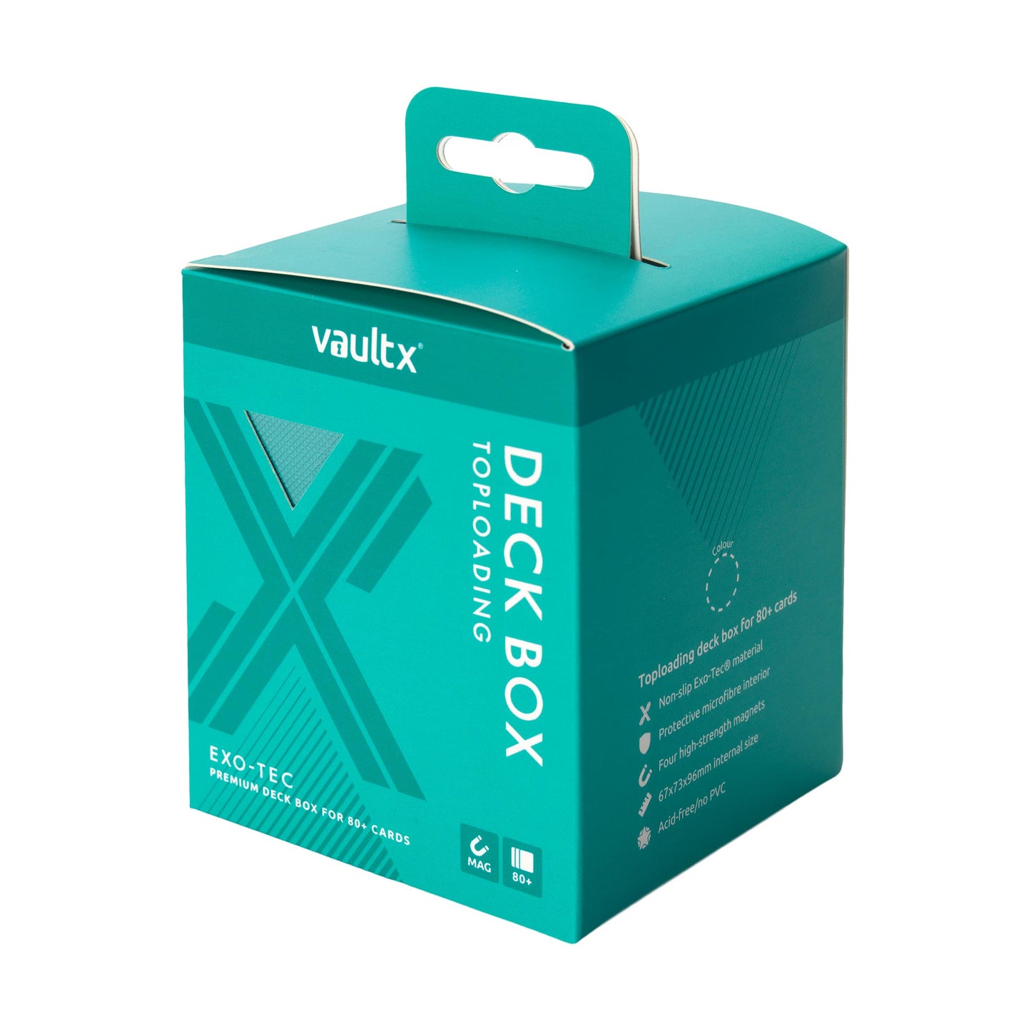 VaultX Exo-Tec Deck Box 80+ Ocean Blue