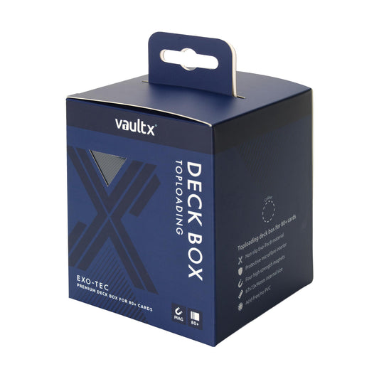 VaultX Exo-Tec Deck Box 80+ Royal Blue