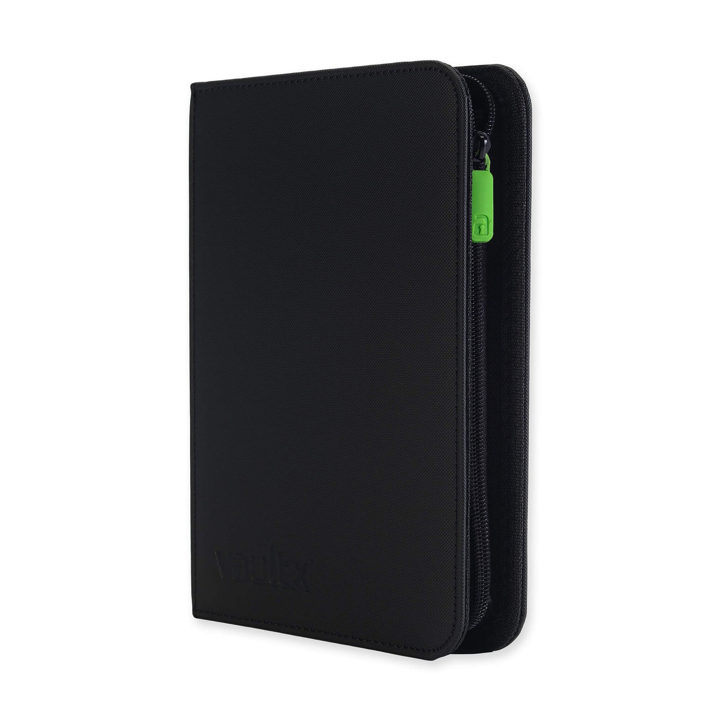 VaultX Exo-Tec Zip Binder - Signature Black (4-Pocket)