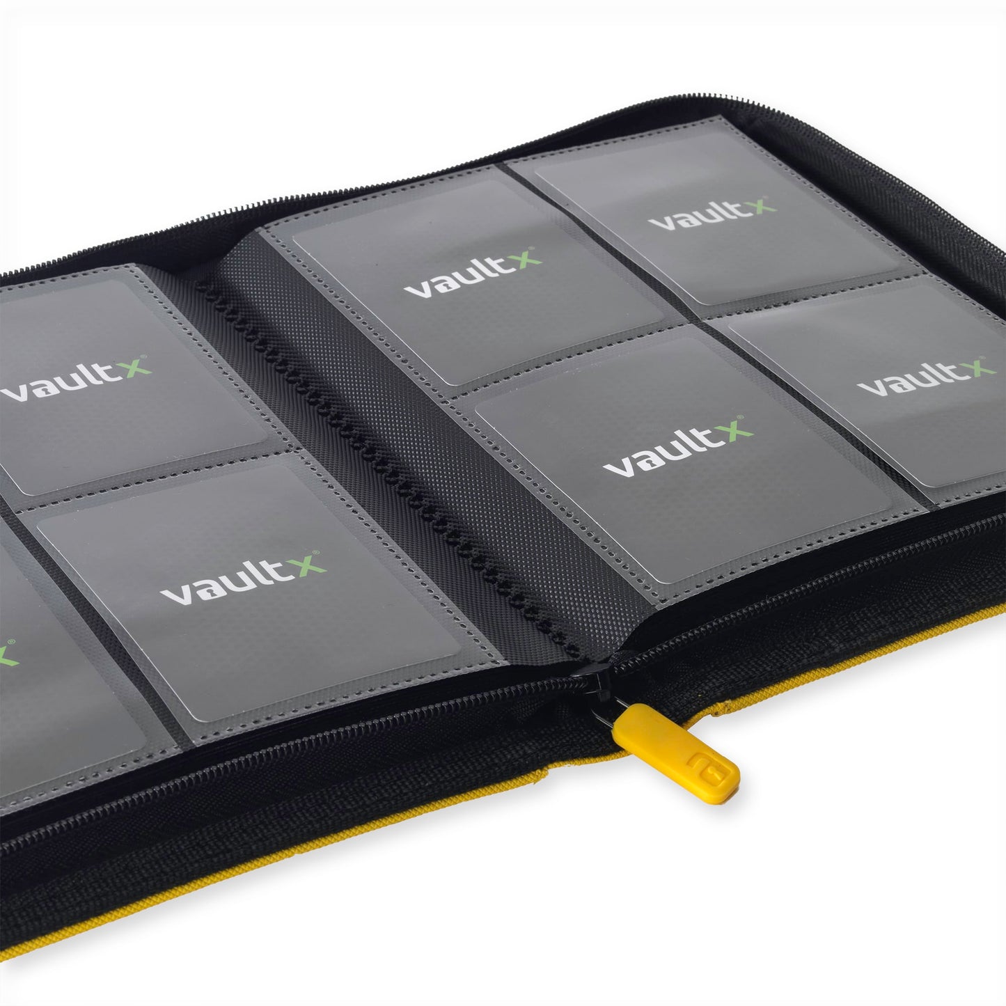 VaultX Exo-Tec Zip Binder - Sunrise Yellow (4-Pocket)
