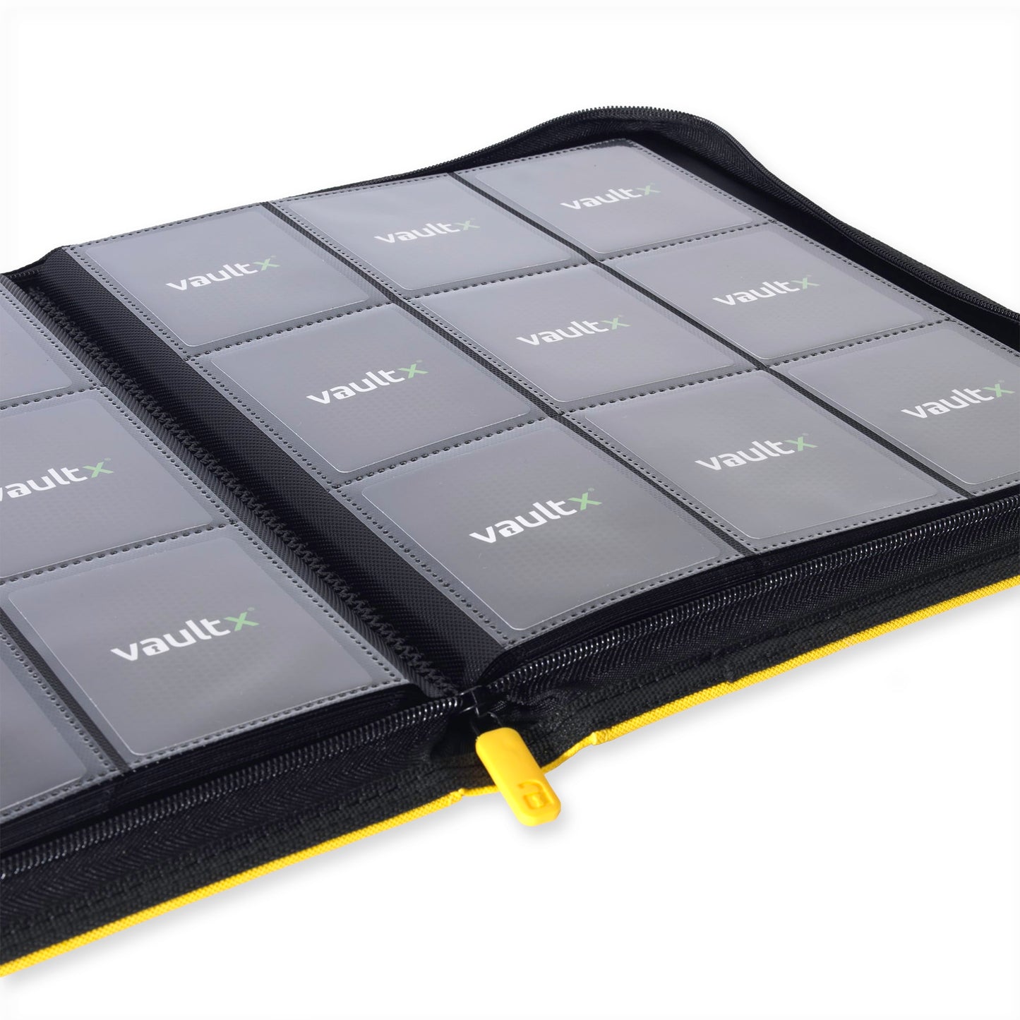 VaultX Exo-Tec Zip Binder - Sunrise Yellow (9-Pocket)