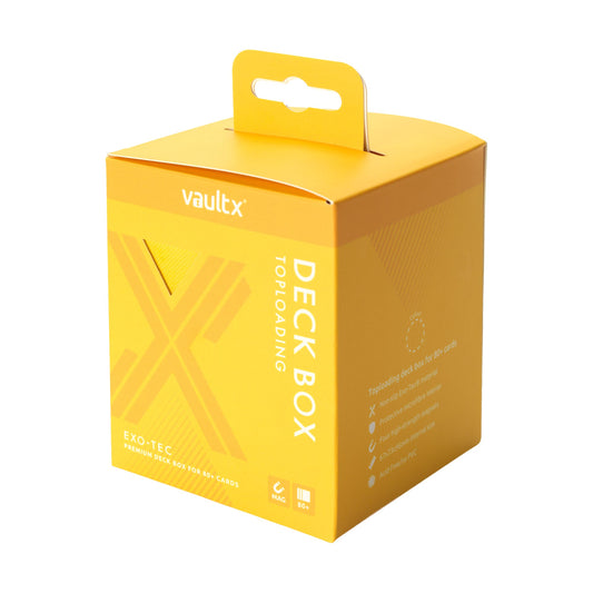VaultX Exo-Tec Deck Box 80+ Sunrise Yellow