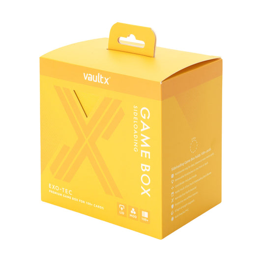 VaultX Exo-Tec Game Box 100+ Sunrise Yellow