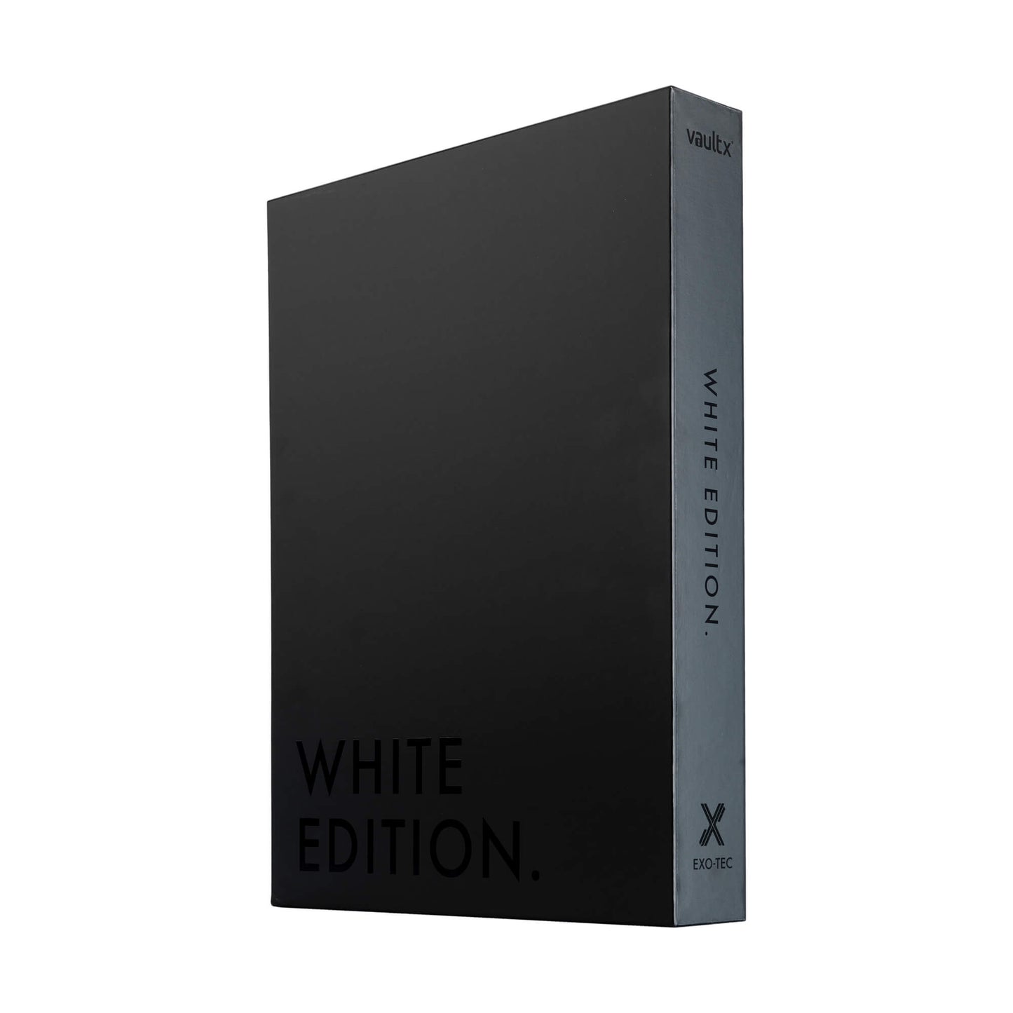 VaultX Exo-Tec Zip Binder - White Edition (9-Pocket)