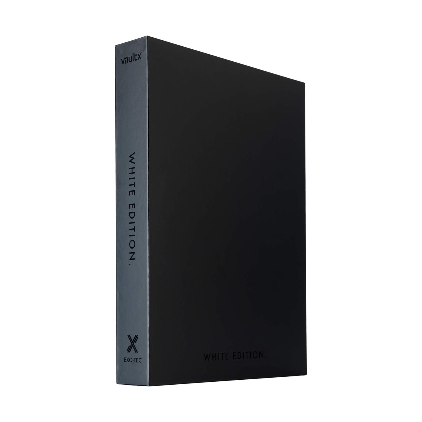 VaultX Exo-Tec Zip Binder - White Edition (9-Pocket)